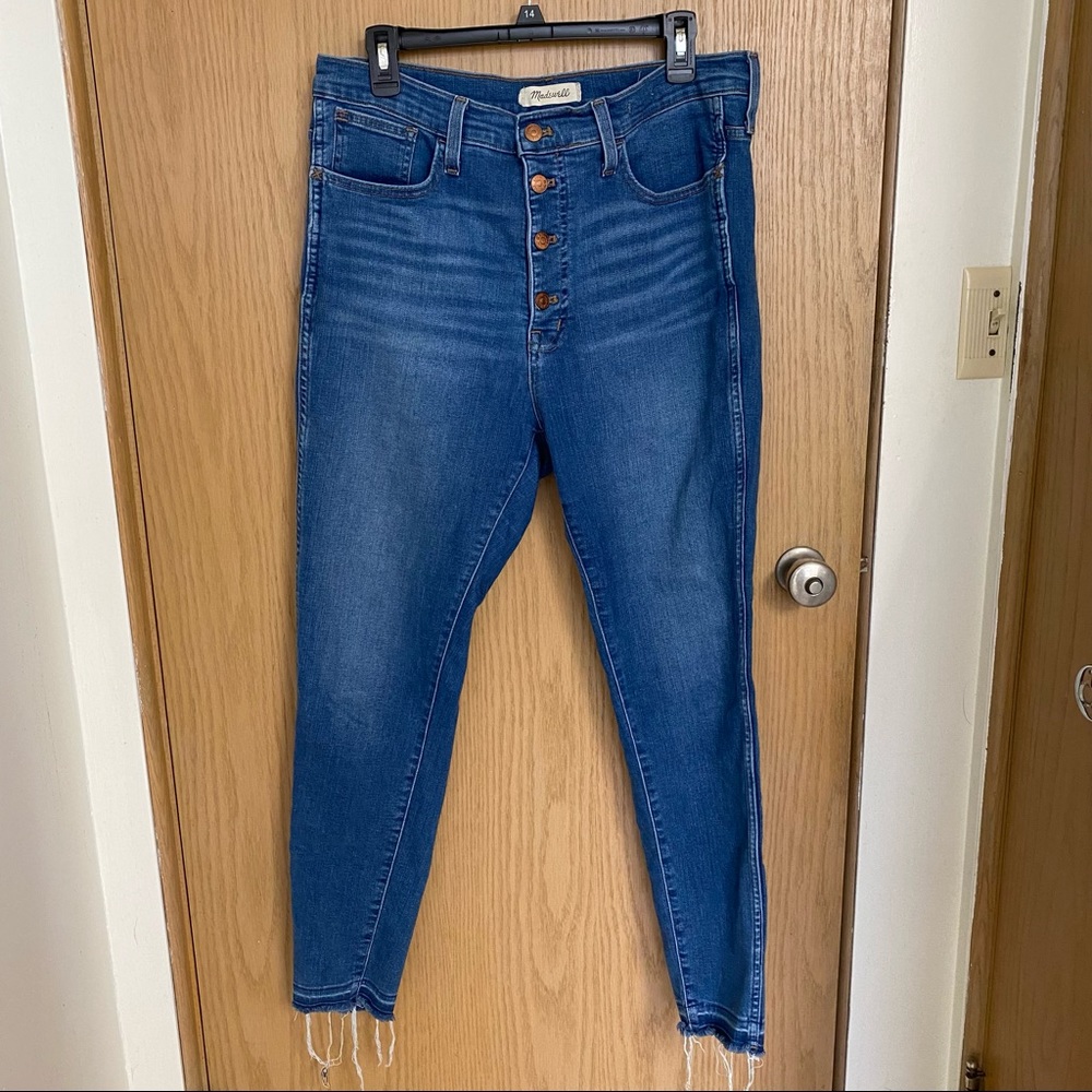 Madewell High Rise Skinny Jeans